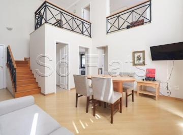Apartamento · 90m² · 2 Quartos · 2 Vagas · Flat para venda em Moema de 90.00m² com 2 Quartos, 2 Suites e 2 Garagens