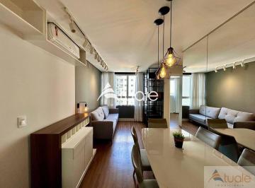 fb5dbffa2da95a79cc4745fa18906e8dfdcbee68 · Apartamento com 2 dormitórios para alugar, 57 m² por R$ 2.979,00/mês - Jardim das Colinas - Hortolân