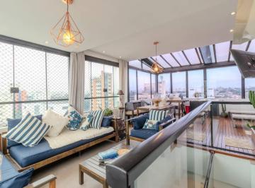 Apartamento · 140m² · 3 Quartos · 1 Vaga · Cobertura para venda em Moema com 3 quartos, sendo 2 suítes, 140m²