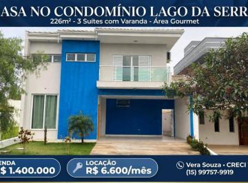 Casa de 1 quarto, Araçoiaba da Serra · Casa no Condomínio Lago da Serra para Alugar!!!