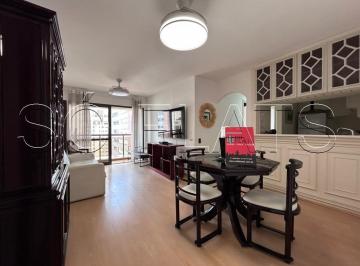 Apartamento · 59m² · 2 Quartos · 2 Vagas · Flat Manhattan de 59m² a 2 quadras do metrô Consolação, no Jardim Paulista