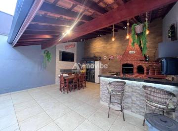 Casa · 130m² · 2 Quartos · Casa para Alugar com 2 Quartos, Ar-Condicionado e Espaço Gourmet – Jardim Boer II – Americana/SP
