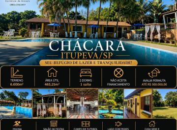 Terreno · 6600m² · 2 Quartos · 10 Vagas · Chácara para venda em Chácaras Do Guacuri de 6600.00m² com 2 Quartos, 1 Suite e 10 Garagens
