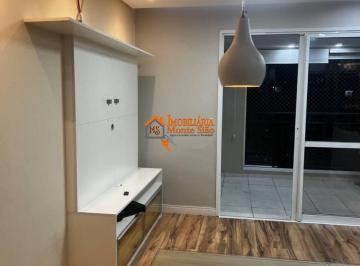 Apartamento · 56m² · 2 Quartos · 1 Vaga · Apartamento com 2 dormitórios para alugar, 56 m² - Jardim Flor da Montanha - Gua