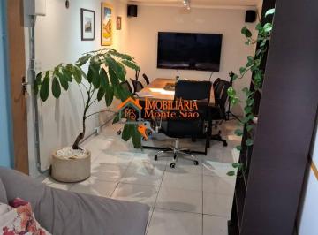 Comercial · 92m² · 2 Quartos · Sobrado com 2 dormitórios à venda, 92 m² por R$ 1.060.000,00 - Centro - Guarulhos/SP