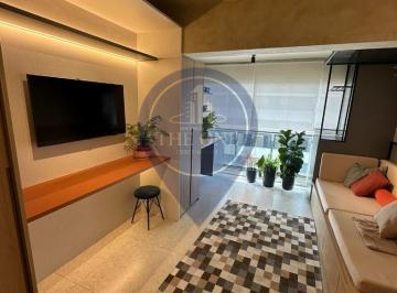Foto 02 · Locação de Studio IMPECÁVEL de Alto Padrão em Pinheiros, São Paulo - 1 quarto, 1 sala, 1 banheiro, 3