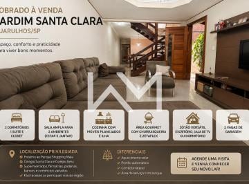Casa · 173m² · 3 Quartos · 2 Vagas · Sobrado 173 m² 3 Dormitórios com Suíte, Closet, Sótão e Área Gourmet – Jardim Santa Clara