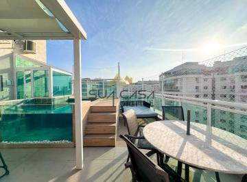 Apartamento · 124m² · 2 Quartos · 2 Vagas · Barra da Tijuca Duplex Reformado à Venda no Blue Vision | 136 m² | 2 Quartos | Piscina, Sauna e Área