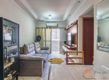 Apartamento · 61m² · 2 Quartos · 1 Vaga · partamento 2 Quartos com Suíte, Sacada, Cozinha Planejada e 1 Vaga - Guilhermina, Praia Grande/SP