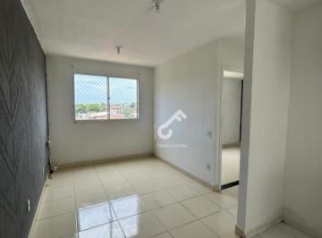 Foto-0 · SOLAR DO FORTE, Caji. Apartamento NASCENTE (3º andar), composto de 2 quartos, 40,53m². Condomínio fe