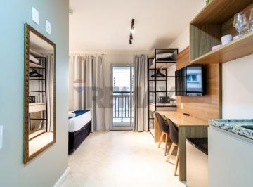 Apartamento · 25m² · 1 Quarto · Flat mobiliado e Equipado à Venda na Bela Vista, a 750m do Metrô Brigadeiro