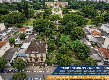Terreno · 160m² · Terreno 350m² - 7x50 - Sobrado Antigo para Reforma - 3 Dorms - 2 Vagas - Quintal c/ Frutíferas - Fre