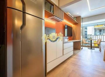 Apartamento · 27m² · 1 Quarto · Flat mobiliado para alugar na Vila Madalena | 27m² | 1 Dormitório | Próximo à Estação Vila Madalena