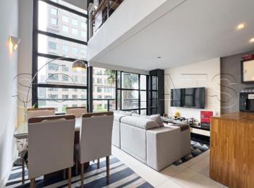 Apartamento · 47m² · 1 Quarto · 1 Vaga · Duplex de 47m² na Vila Nova Conceição, no Urbano Duplex, entre Ibirapuera e Faria Lima