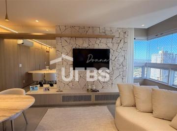 Apartamento · 105m² · 3 Quartos · 2 Vagas · Apartamento Mobiliado de Alto Luxo no Parque Noronha com Arquitetura Assinada