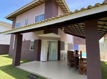 ab6fe7b75f6c6716f8a4843c44bee7facfb62b33 · Casa Duplex 5/4, sendo 1/4 térreo. Porteira fechada, piscina. Arembepe Aquaville