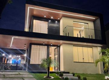 664212c562a1f80406e221ed59f628e144dec7f6 · Casa de Alto Padrão à Venda – Alphaville Litoral Norte 2 | 4 Suítes | Porteira Fechada