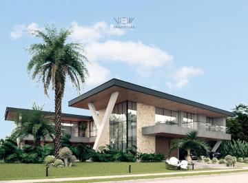 Casa · 880m² · 5 Quartos · 6 Vagas · Luxo e Sofisticação: Casa Nova com 880m² no Alphaville Ceará 1