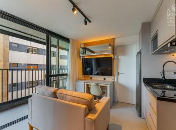 Apartamento · 25m² · 1 Quarto · 1 Vaga · Studio, 01 Quarto, 01 Vaga de Garagem, Churrasqueira à Carvão, Batel, Curitiba