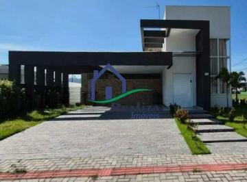 Casa · 165m² · 3 Quartos · 4 Vagas · CASA LINEAR ALTO PADRÃO NO ALPHAVILLE COM 3 QUARTOS À VENDA POR 1.290.000 EM INOÃ - MARICÁ - RJ 