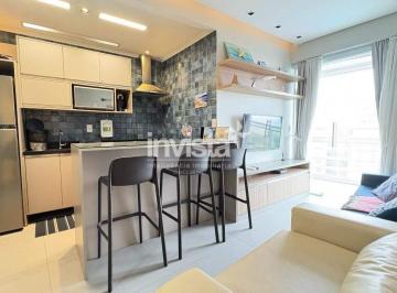 Apartamento · 72m² · 2 Quartos · 1 Vaga · Apartamento para locação vista mar na Pompéia