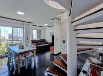 73684e9c4ee249e3eb9023592bfe0387379d3d35 · Apartamento Duplex com 3 dormitórios, 136 m² - venda por R$ 1.145.000 ou aluguel por R$ 10.509/mês -