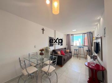 Apartamento · 37m² · 1 Quarto · 1 Vaga · Apartamento mobiliado de 37 m² em Intermares a duas quadras da praia