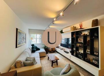 20b7a69b603513baeee61881e65e798025c58c08 · Apartamento Reformado em Frente ao Pátio Higienópolis: 127 m², 3 Dorms (Suíte), Sacadas e Manobrista