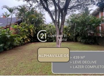 3ddece240ba5b1b0eb21ba4434f45d71e19448d9 · Terreno à venda, 439 m² por R$ 1.800.000,00 - Residencial Cinco (Alphaville) - Santana de Parnaíba/S