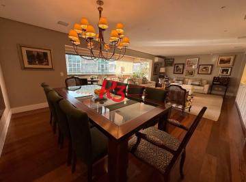 f173d3f4c8506cf3be9433c21360583614855b6b · Apartamento com 4 dormitórios à venda, 212 m² por R$ 3.600.000,00 - Vila Rica - Santos/SP