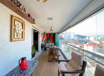 02ff4655aa2c8b6c8410ef6bbbc4ea47002ba858 · Apartamento com 4 dormitórios à venda, 131 m² por R$ 1.500.000,00 - Marapé - Santos/SP
