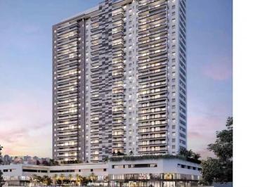 8ee2686ab3c3c6616dbd0fbeadc30522ec9415ec · Sala comercial de 44,83 m² com 2 banheiros, varanda e vagas rotativas no Edifício Quadria – Jardim A