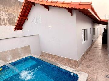 Casa · 125m² · 2 Quartos · CASA COM PISCINA A VENDA EM MONGAGUÁ - JD LEONOR.