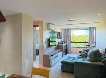 Foto 01 · Apartamento porteira fechada à venda em Guarajuba com 70m², 2 quartos, 1 suíte e vista para o lago
