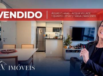 Apartamento de 1 quarto, Águas Claras · ACQUA VILLAGE | ÁGUAS CLARAS