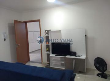 Foto 01 · Apt° mobiliado, sala, quarto, banheiro, cozinha, área de serviço e garagem