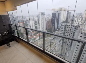 Apartamento · 42m² · 1 Quarto · 1 Vaga · Apartamento Mobiliado para Aluguel em Campo Belo, São Paulo