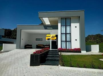 Casa · 160m² · 3 Quartos · 3 Vagas · CASA A VENDA 3 SUITES CONDOMINIO VILLE BLANCHE SOLANEA-PB