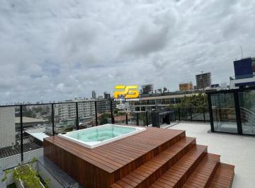 Apartamento · 135m² · 2 Quartos · Dúplex pé na areia no Jardim Oceania para Venda