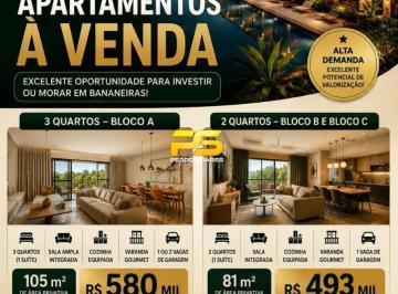 Apartamento · 81m² · 2 Quartos · Apartamentos à venda a partir de R$ 493 mil | Alto da Serra Villas – Bananeiras/PB
