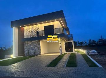 Casa · 255m² · 4 Quartos · 2 Vagas · CASA NOVA A VENDA 4 SUITES CONDOMINIO SONHOS DA SERRA BANANEIRAS-PB