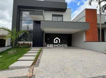 3ab72f5d2654222e414601fe029420161e69a606 · Casa com 3 dormitórios à venda, 280 m² por R$ 2.200.000,00 - Residencial Vila do Sol - Valinhos/SP