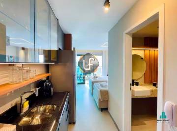 Apartamento · 27m² · 1 Quarto · 1 Vaga · Apartamento Novo PORTEIRA FECHADA - Studio 27m2 - Beach Class Meireles - Andar Alto - Investimento