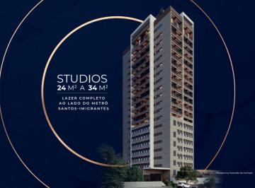 Apartamento de 1 quarto, São Paulo · Studio à venda 34m² na Chácara Klabin