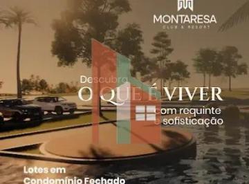Terreno · 360m² · MONTARESA CLUB E RESORT COND FECHADO