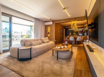 Apartamento · 150m² · 3 Quartos · 2 Vagas · Apartamento NOVO, 100% mobiliado, com 149,84m² de área privativa, 3 suítes e 2 v