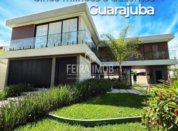 Casa · 330m² · 5 Quartos · Casa 5 suítes de Alto Padrão à Venda em Guarajuba a 200m da Praia | Condomínio Paraíso