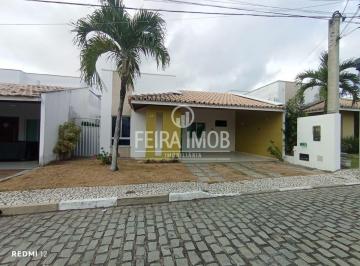 Casa · 3 Quartos · 1 Vaga · Casa para Aluguel no Condomínio Villa das Palmeiras – 3 Quartos com Suíte | Bairro SIM | Feira de Sa