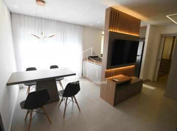 Apartamento · 51m² · 1 Quarto · 1 Vaga · Apartamento Mobiliado e Sofisticado no Soft Jequitibás | 1 Suíte | 51m², 2 banhe