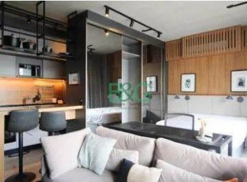 Apartamento · 46m² · 1 Quarto · 1 Vaga · Studio com 1 dormitório à venda, 46 m² por R$ 1.424.000,00 - Vila Olímpia - São